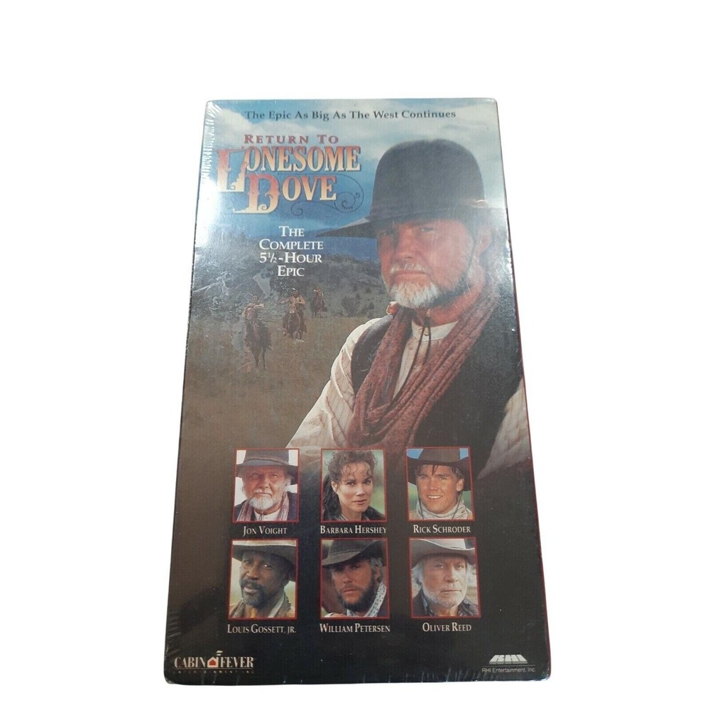 Cabin Fever Return to Lonesome Dove 1-56202-589-9 VHS New Sealed Western Movie